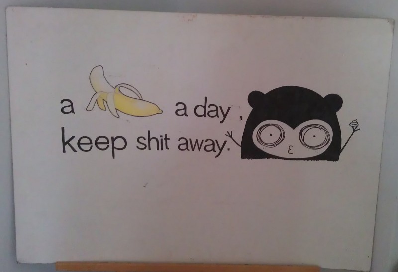 My host was an artist. This one of the interesting artworks she had in her apartment. My host was an artist. This one of the interesting artworks she had in her apartment.