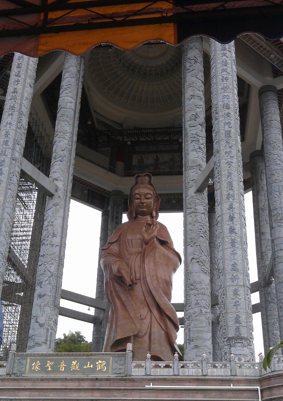 Gaint buddha at Kek Lok Si pagoda in Penang Gaint buddha at Kek Lok Si pagoda in Penang